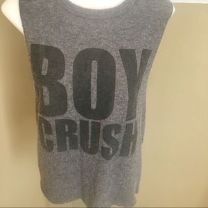 Michelle Sleeveless Boy Crush Top/Juniors SZ L